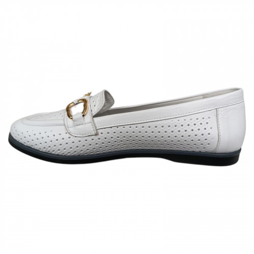 Лоферы женские кожаные TANGO 35 05 белые