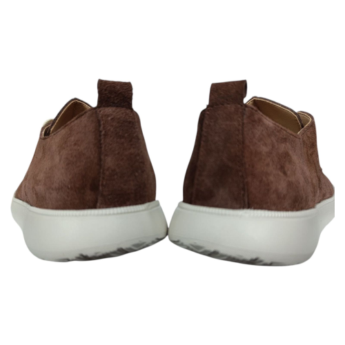 Лоферы женские замшевые ROBERTO NETTI 3117 25 шоколад