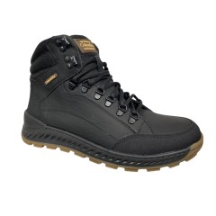 Черевики чоловічі шкіряні BARZONI  161 чорні хутро