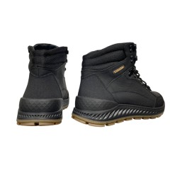 Черевики чоловічі шкіряні BARZONI  161 чорні хутро