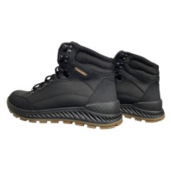 Черевики чоловічі шкіряні BARZONI  161 чорні хутро