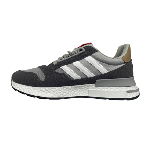 Кроссовки мужские текстильные ADIDAS 182-35 серый