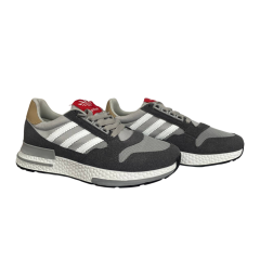 Кроссовки мужские текстильные ADIDAS 182-35 серый