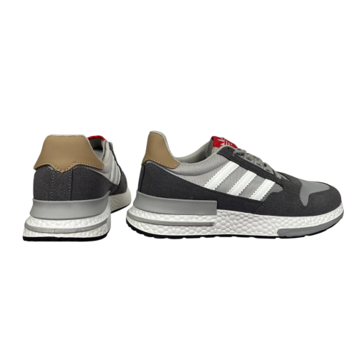 Кроссовки мужские текстильные ADIDAS 182-35 серый