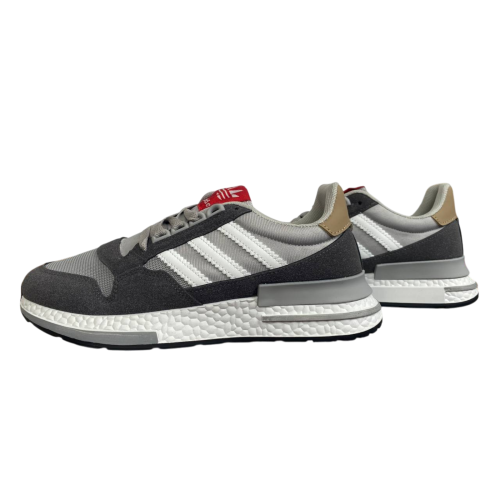 Кроссовки мужские текстильные ADIDAS 182-35 серый