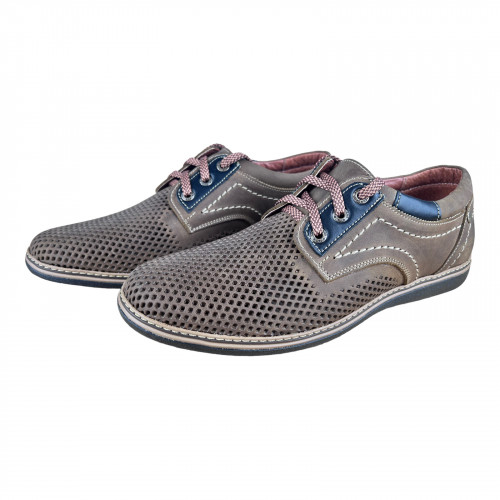 Туфлі Чоловічі шкіряні AVA 51 оливковий