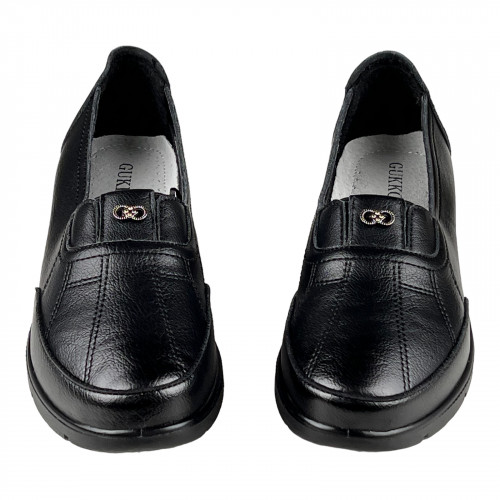Туфли Женские кожаные GUKKER 7792 черный
