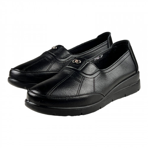 Туфли Женские кожаные GUKKER 7792 черный