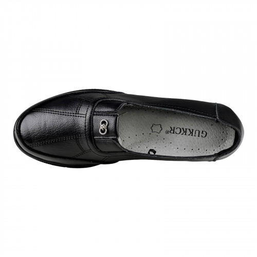Туфли Женские кожаные GUKKER 7792 черный