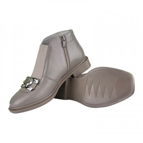 Черевики Жіночі шкіряні VLADEKS 1476 капучіно