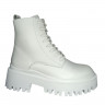 Ботинки женские кожаные DITAS NS-202 05 NSP белый мех