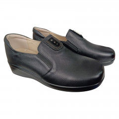 Туфли женские кожаные BODRUM 7165 черные