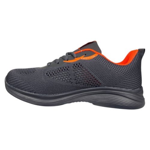 Жіночі текстильні кросівки SPORT W660-2 сірий /оранж