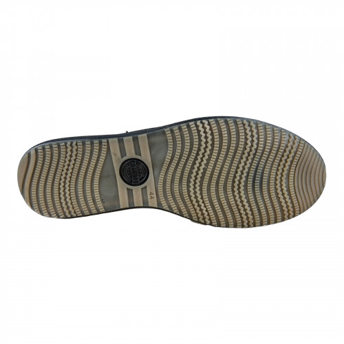 Туфли Мужские кожаные AVA 53 черный перфорация