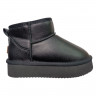Угги женские кожаные IT TS A801-6 black мех
