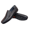 Лоферы мужские кожаные ATO 125-1 01 черные