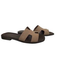 Шлепки женские замш+кожа FOOT STEP 599 14 лат.