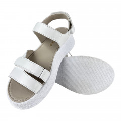 Босоножки Женские кожаные VIKTTORIO Мари 4 белый