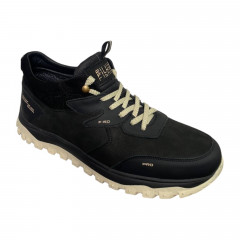 Кроссовки мужские кожаные KONORS 155 XXL/5/067-101 черные