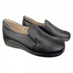 Туфли женские кожаные BODRUM 7161 черные