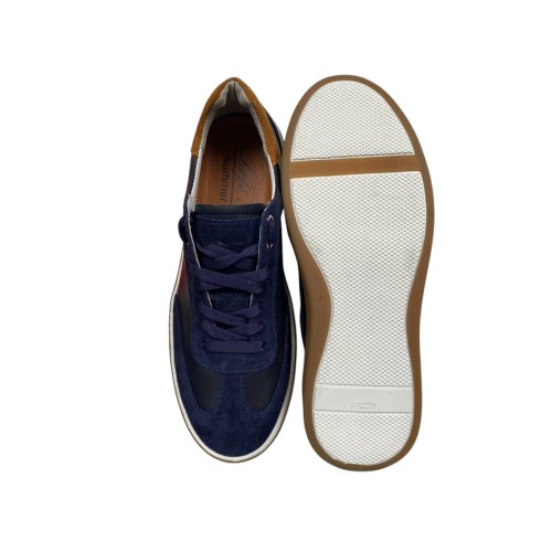 Кеди чоловічі замш+шкіра ENERGY М 11/2 09 сині 