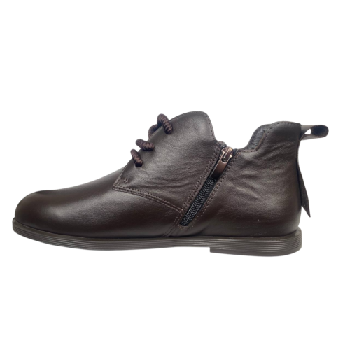 Черевики жіночі шкіряні MADAM 2626 25 шоколадні 