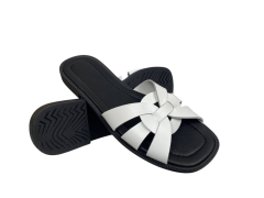 Шлепки женские кожаные FOOT STEP 212 05 белые