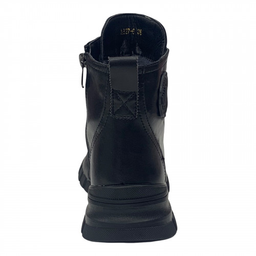 Ботинки Женские кожаные IT TS A 827 6 черный мех