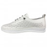 Мокасини жіночі шкіряні ATO (LONZA,ALLSY) 1800 05 білі 
