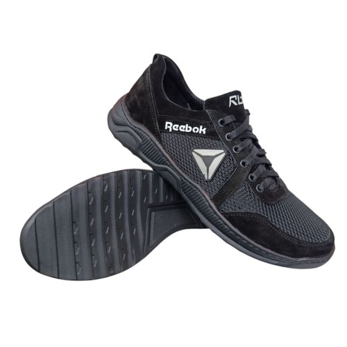 Кросівки чоловічі текстильні Big Foot RBK 2 чорні 