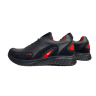 Кросівки чоловічі шкіряні DENAR AM 77 чорно червоні 