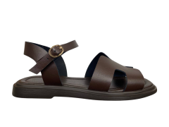 Босоножки женские кожаные FOOT STEP 268 25 коричневые 