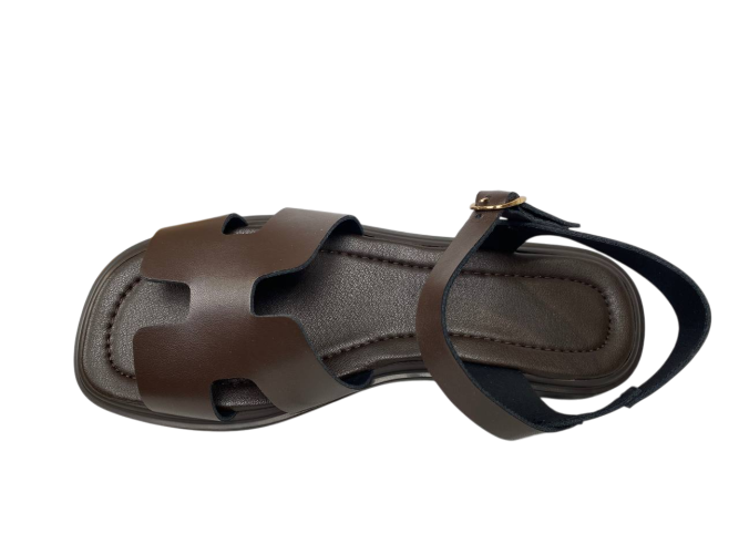 Босоножки женские кожаные FOOT STEP 268 25 коричневые 