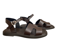 Босоножки женские кожаные FOOT STEP 268 25 коричневые 