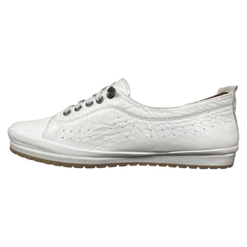 Мокасини жіночі шкіряні KEMER 777 білі