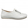 Мокасини жіночі шкіряні KEMER 777 білі