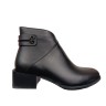 Черевики жіночі шкіряні ILONA 854/456 01 чорні байка