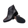 Черевики жіночі шкіряні ILONA 854/456 01 чорні байка