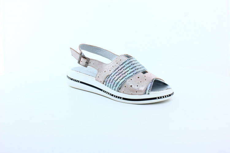 Босоножки Женские кожаные MADAM 5300 13 silver