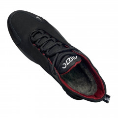 Кроссовки Мужские кожаные EGOIST 327 1 черный кожа мех