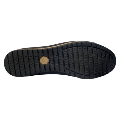 Мокасини жіночі шкіряні KEMER 777 чорні