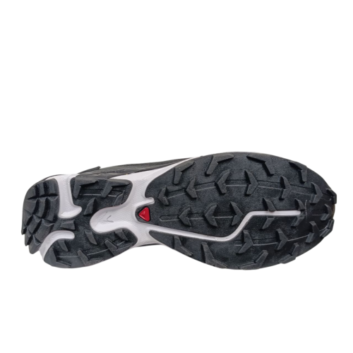 Кроссовки мужские кожаные SALOMON A9115-5 termo черно+белые