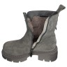 Ботинки женские замшевые BODRUM RF9076 серый мех