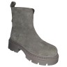 Ботинки женские замшевые BODRUM RF9076 серый мех