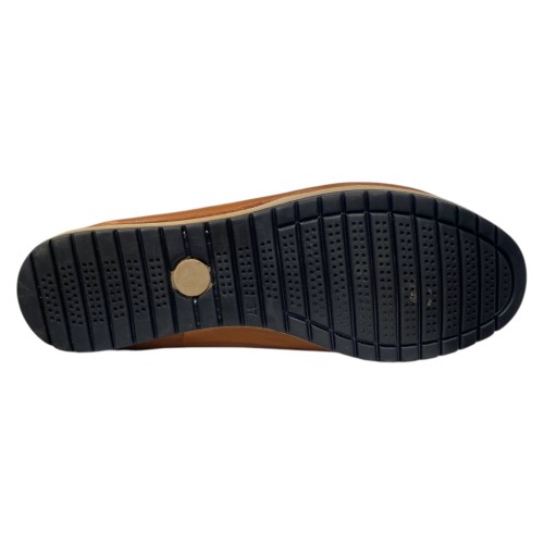 Мокасини жіночі шкіряні KEMER 777 08 світло коричневі рижі