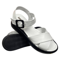 Босоножки женские кожаные BLESSO C231 05 белые