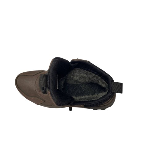 Ботинки мужские кожаные ICEFIELD 385 08 коричневый мех