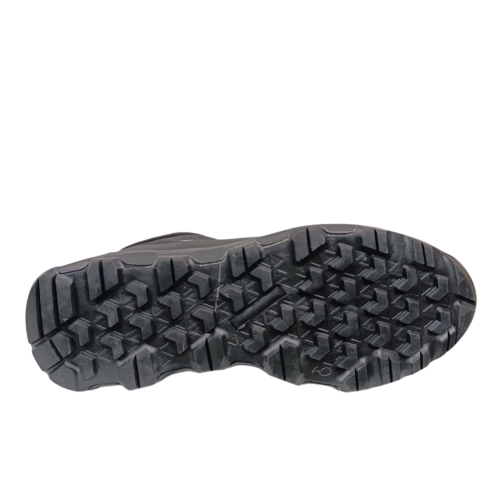 Кроссовки мужские кожаные ADIDAS A9114-5 termo черные+белые