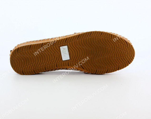 Балетки Жіночі шкіряні RIKEL 059 pudra