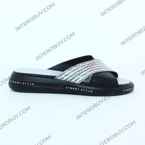 Шлепанцы Женские кожаные MADAM 5099 24